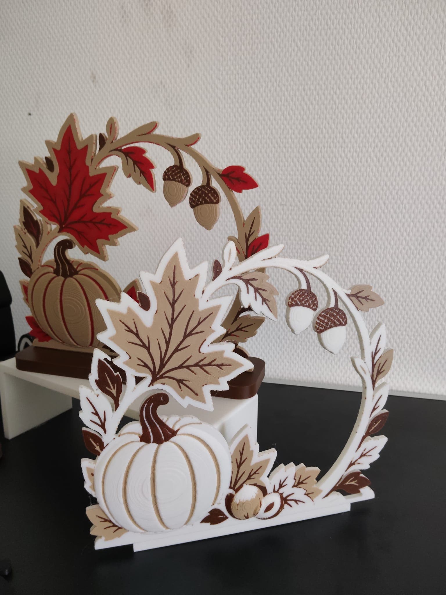 Cadre d’automne — Citrouille & feuillage