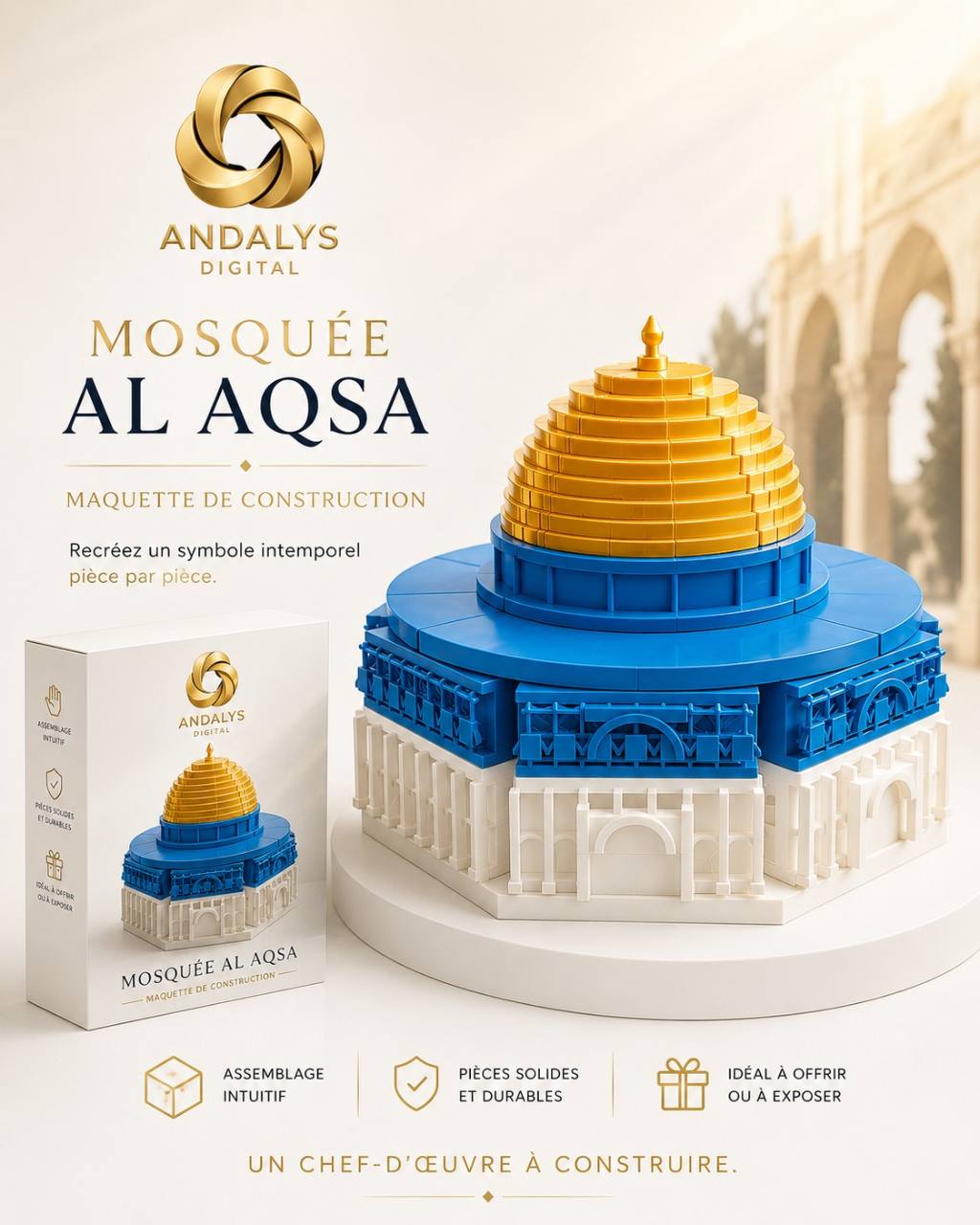 Mosquée Al Aqsa - maquette de construction